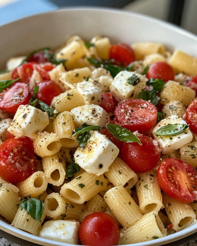 caprese pasta salad taken with iphone 15 pro max --iw 2 --ar 4:5 --v 6.1 --raw