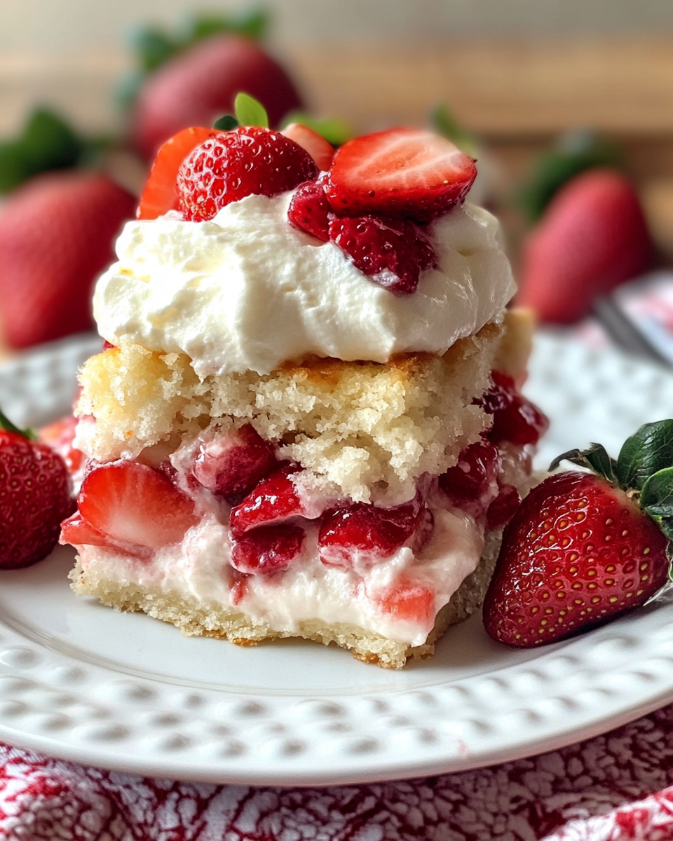 traditional strawberry shortcake recipe