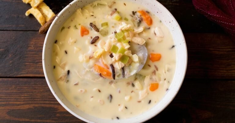 Creamy Chicken and Wild Rice Soup
