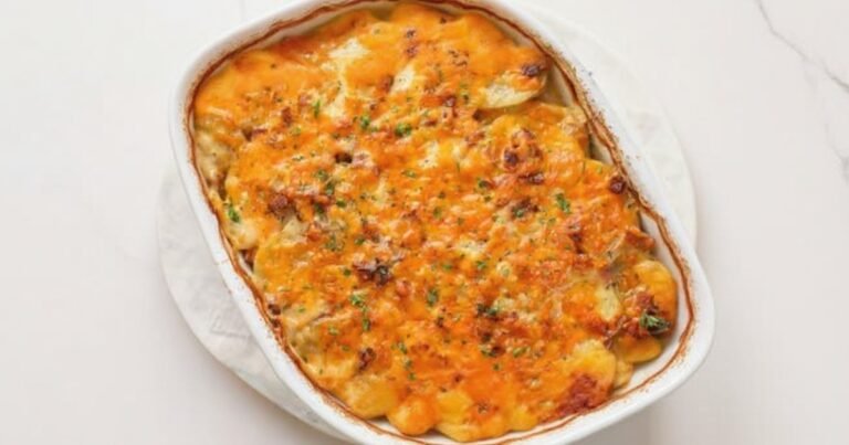 Scalloped Potatoes with Ham
